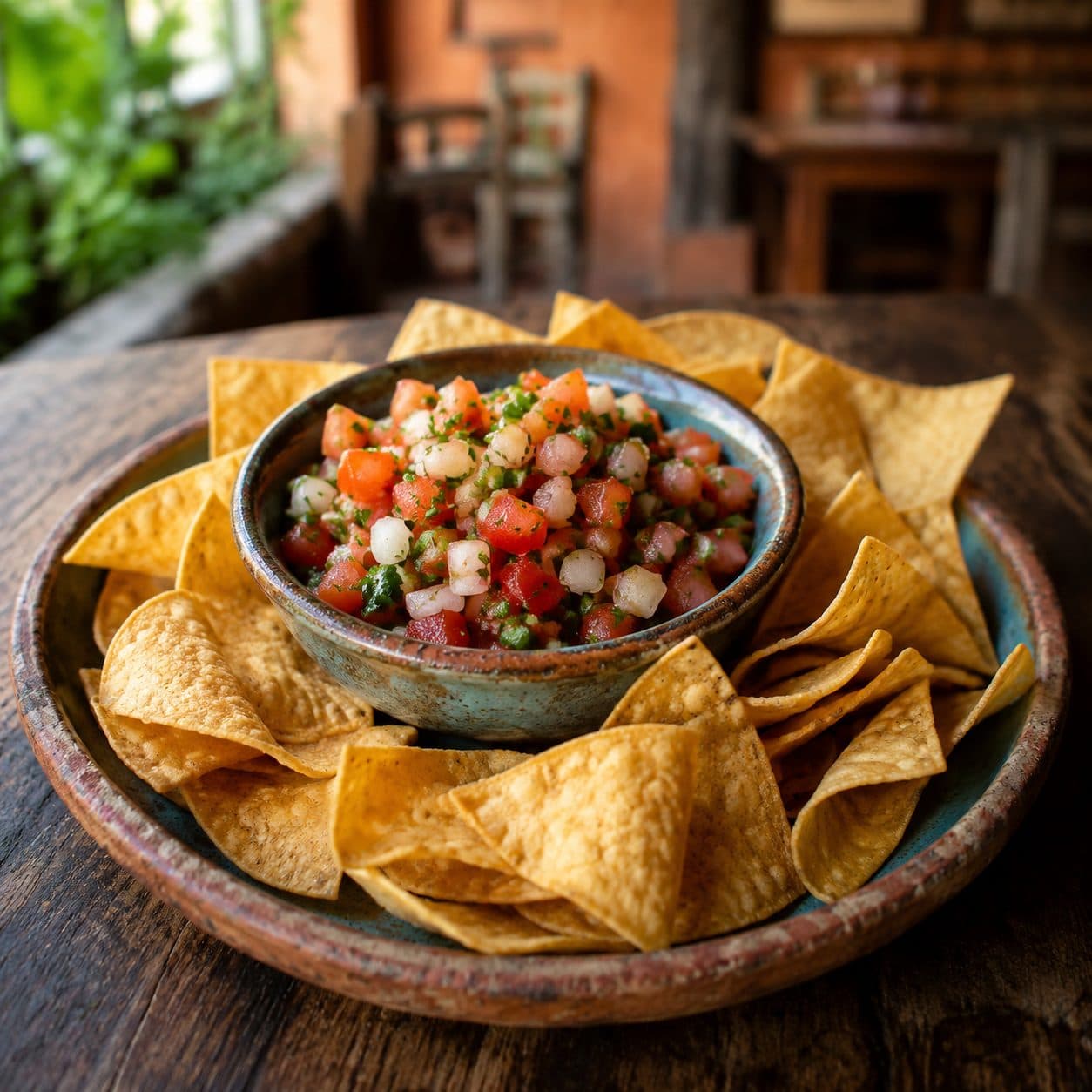 Pico de Gallo with Chips